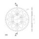 Supersprox Rear Sprocket Alu RAL-816:42 Black