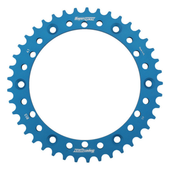 Supersprox Rear Sprocket Alu RAL-853:41 Blue