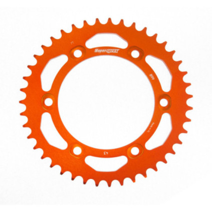 Supersprox Rear Sprocket Alu RAL-899:42 Orange