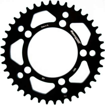 Supersprox Rear Sprocket Alu RAL-991:38 Black