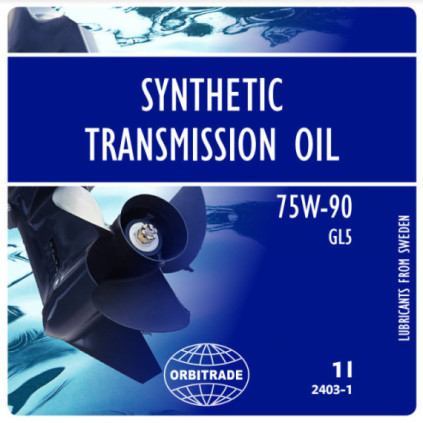 Orbitrade, Gearcase oil synthetic 75w90, 1L