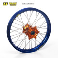 Haan wheel KX 250 / KXF 450 03-14 19-2,15 ORANGE HUB/BLUE RIM