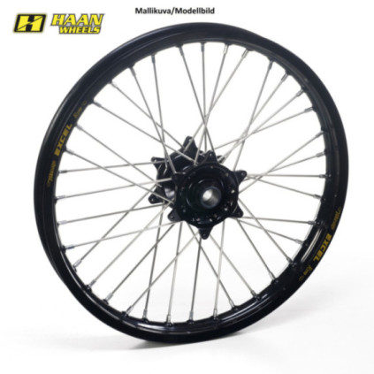 Haan wheel SX85 12- 19-1,40 BLACK RIM/HUB/SPOKES/NIPPLES