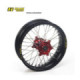  Haan wheel SX&SXF&EXC 97-02 17-3,50 BLACK RIM/RED HUB/BLACK SPOKES/RED NIPPLES