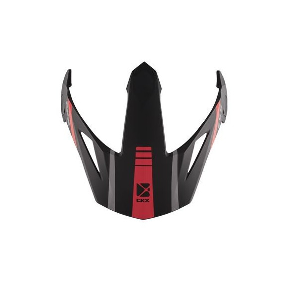 CKX Visor Quest straightline red