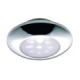 Osculati watertight chromed ceiling light, white LED light