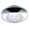 Osculati watertight chromed ceiling light, white LED light