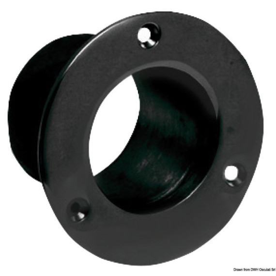 Bush to joint pipe black plastic