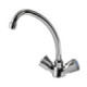 Swiveling faucet mixer 160mm