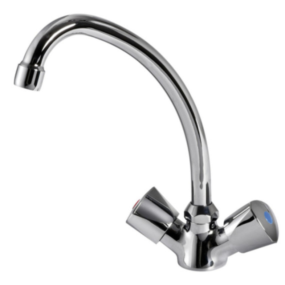 Swiveling faucet mixer 160mm