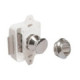 Pushbutton spring lock