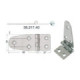 S.S hinge 95x39mm