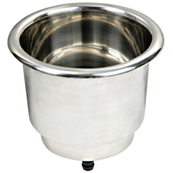 Osculati Delux SS standard glass holder w/drain hole