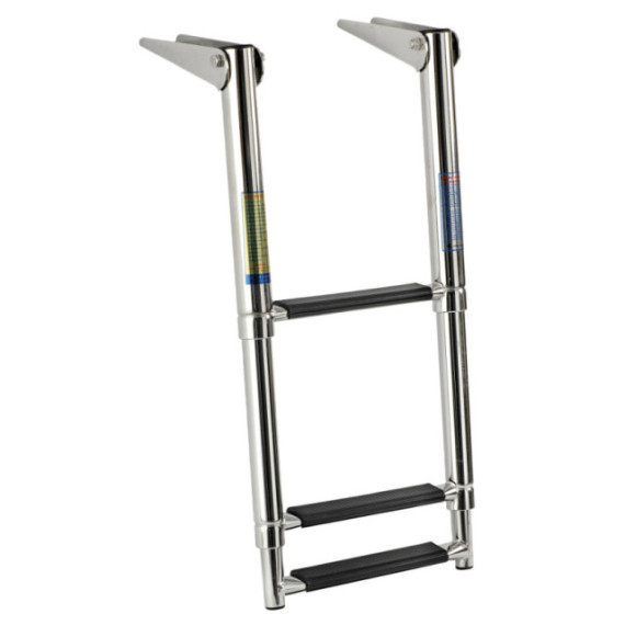 Osculati Telescopic standard ladder AISI316 3 steps