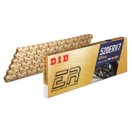 D.I.D 520ERV7 G&G Chain+Connecting link rivet type (ZJ)