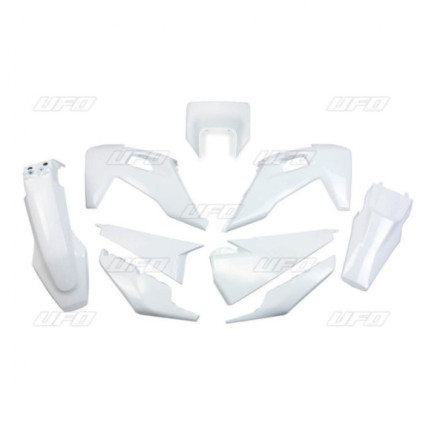 UFO Plastic kit 4-parts HVA TE/FE 125-501 2020-  White 041