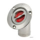 Osculati FUEL deck plug polished SS 45° angled 38 mm