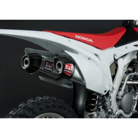 Yoshimura Slip-On Honda Crf250R 2014-17 Signature Rs-9 So Ss-Al-Cf Dual