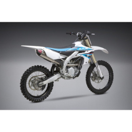 Yoshimura Full System Yamaha Yz250F 2019 Signature Rs-4 Fs Ti-Ti-Cf