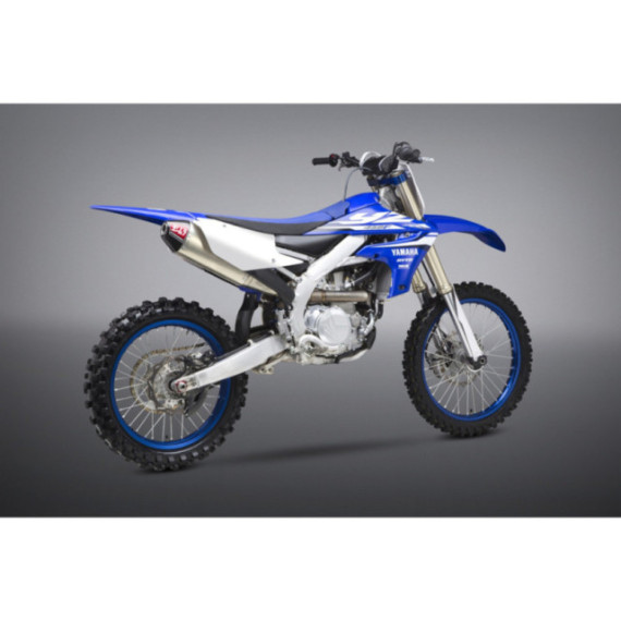 Yoshimura Full System Yamaha Yz450F 2018-19 Signature Rs-4 Fs Ti-Ti-Cf