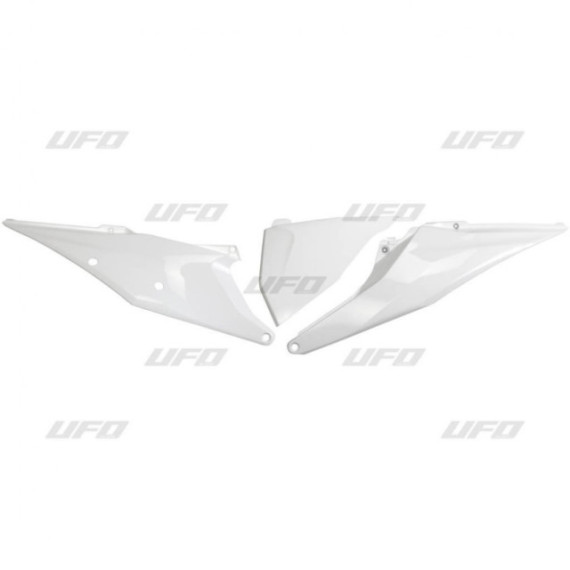 UFO Side panel + Airbox cover left KTM125-525 SX/SXF 19- EXC/EXC-F 20- White 047