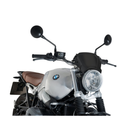 Puig Aluminium Front Plate For Bmw R Nine T C/Black