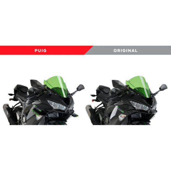 Puig Conjunto De Alerones Para Kawasaki Zx-6R 18' C/Azu