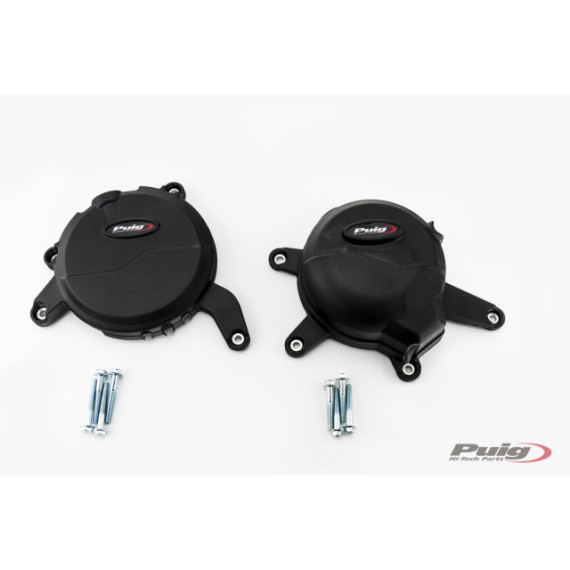 Puig Engine Protective Cover Ktm 390 Duke/Rc390 C/Black