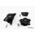 Puig Kit 3 Caps Engine Cover Yamaha Yzf-R6 06'-18' C/Bl