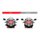 Puig Kit Of Wings For Aprilia Rsv4Rf/Rr C/Black