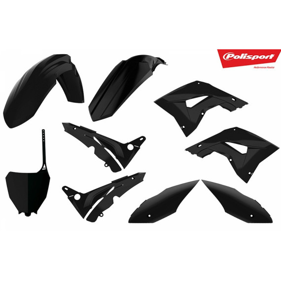 Polisport Kit Honda restyling CR125/250(02-07) CRF(18) style Black (1)