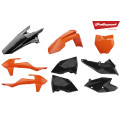 Polisport Kit KTM SX/SXF(16-18) Orange/black (1)