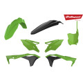 Polisport kit Kawasaki KX250F (17-18) Green/black (1)