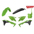 Polisport kit Kawasaki KX450F(16-18) Green/black (1)