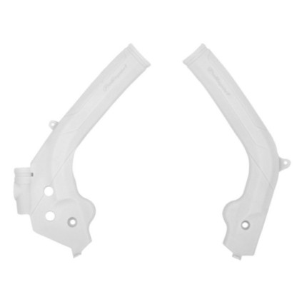 Polisport frame protector SX/SX-F/FC/TC(16-18) EXC/F/FE/TE(17-19) White (12)