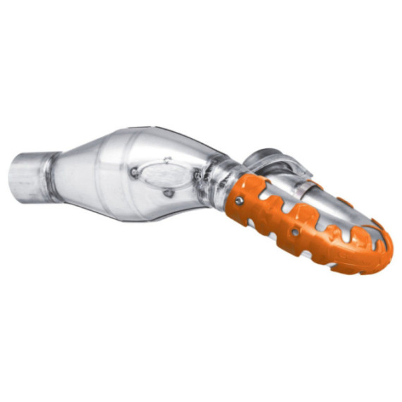 Polisport Armadillo Head Pipe Guard 4T - long version orange (24)