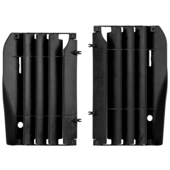 Polisport radiator louvers Honda CRF250R(10-13) black (24)