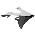 Polisport radiator scoops RMZ450(18-)/RMZ250(19-) white/black (5)