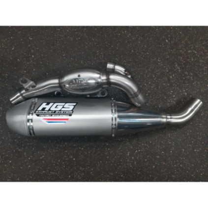 HGS Exhaust system 4T Enduro Complete HVA FE350 20- ,Gas Gas EC350F 21-