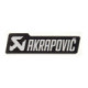 Akrapovic Sticker Mono AL 135x40mm