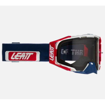 Leatt Goggle Velocity 6.5 Chilli/Blue Light Grey 58%