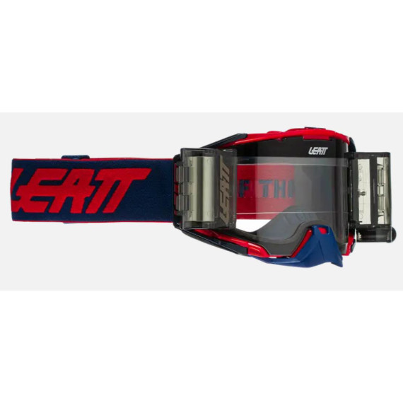 Leatt Goggle Velocity 6.5 Roll-Off Red/Blue Clear 83%