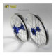  Haan wheel WR125/250/WRF250/426/450 99-13 17-3,50 SILVER RIM/BLUE HUB