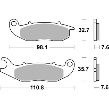 Sbs Brakepads Sintered Offroad