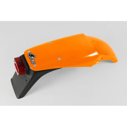 UFO Enduro rear fender whit tail/stop light KTM125-360 SX 93-97 Orange