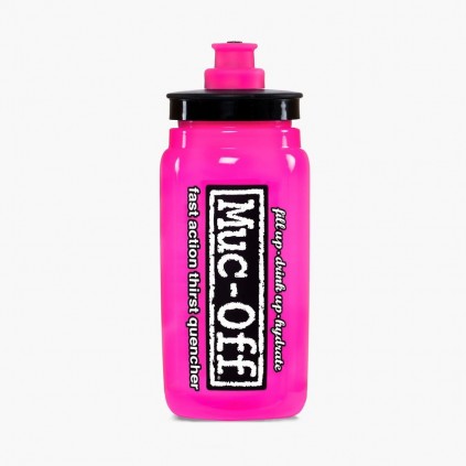 Muc-Off Pink Custom Fly Water Bottle 550ml