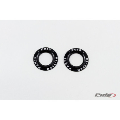 Puig set of black aluminium rings for PHB swing protector