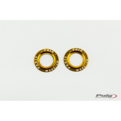 Puig set of gold aluminium rings for PHB swing protector