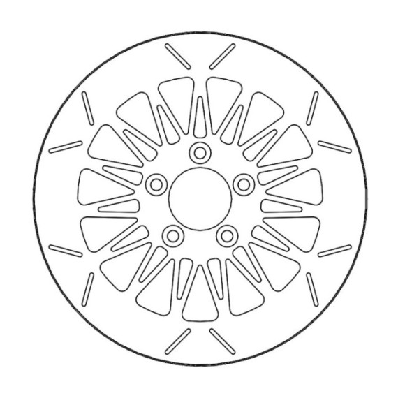 Moto-Master Harley Rialto Brakedisc Ø300 rear