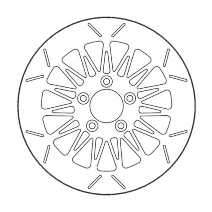 Moto-Master Harley Rialto Brakedisc Ø300 rear